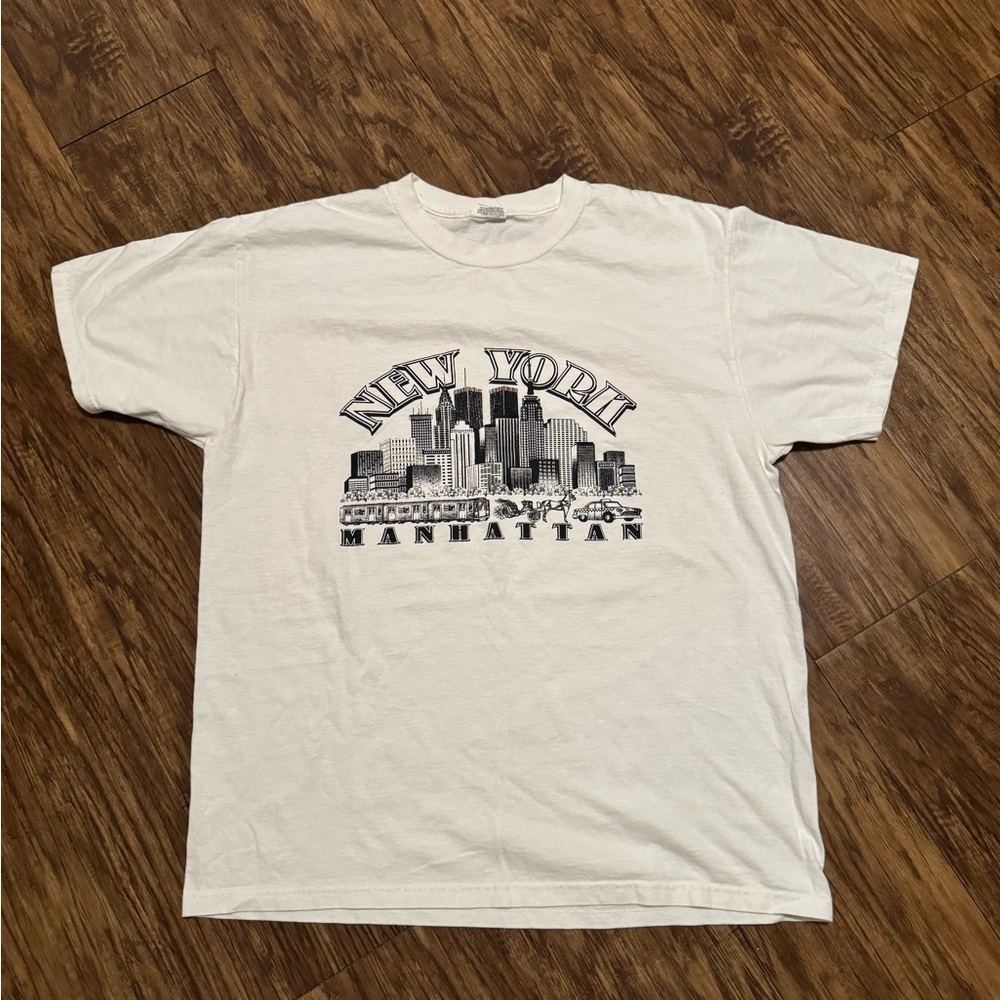 New York Vintage T-Shirt - White